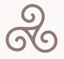 Keltisches Symbol Triskele